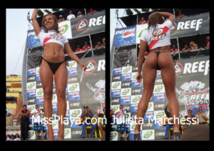 Julieta Marchesi bikini contest Miss Reef Peru 2007 San Bartolo Lima